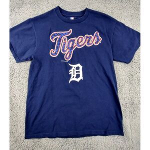 MLB Genuine Merchandise Shirt Men's M Detroit Tigers Short Sleeve Tee‎ Shirt